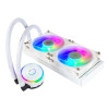 Cooler Master MasterLiquid PL240 Flux White 240mm 4-pin PWM All-In-One Hydro CPU Liquid Cooler