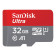 SanDisk Ultra Memory Card 32 GB MicroSDHC Class 10 - Red & Grey