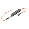 POLY Blackwire 5210 Monaural  Wired USB-A Mono Headset - Black