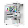 Vida VETRO-WHT ARGB ATX | Micro ATX | Mini-ITX PC Case