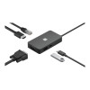 Microsoft USB-C Travel Hub Docking Station VGA HDMI Gigabit Ethernet