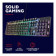 Trust GXT 871 Zora Full-size Wired Mechanical Gaming Keyboard - Black