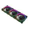 ASUS Prime MR120 ARGB 120mm Reverse PC Fan Triple Pack - Black