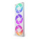 NZXT F360 RGB 360mm Unibody Fluid Dynamic Bearing Fan - White