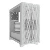 Corsair 3000D Airflow Mid Tower Tempered Glass ATX Gaming PC Case - White