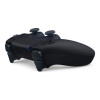 Sony DualSense Midnight Black wireless controller with ergonomic design
