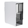 1st Player F3-A-WH Tempered Glass Mid Tower PC Case - White