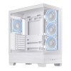 Refurbished - ASUS A31 PLUS TG ARGB Tempared Glass Mid Tower Gaming PC Case - White