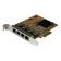 StarTech 4-Port PCIe Gigabit Network Adapter Card