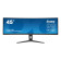 Refurbished - iiyama XCB4594DQSN-B1 45" Dual QHD VA LED 165Hz 0.8ms Height Adjustable Curved Gaming Monitor with Speakers