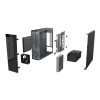 CiT MTX-008B Mini-ITX Desktop PC Case with 300W TFX Bronze 80 Power Supply - Black