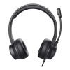 Trust Ayda USB PC Wired On-Ear Stereo Headset - Black