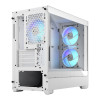 Fractal Design Pop Mini Air RGB White microATX Mini Tower Tempered Glass PC Case
