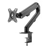 Neomounts FPMA-D650BLACK 17-27" Coil Spring Full Motion Desk Mount Single Monitor Arm - Black