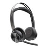 Poly Voyager Focus 2 UC USB Wireless Headset Including Charging Stand - Black