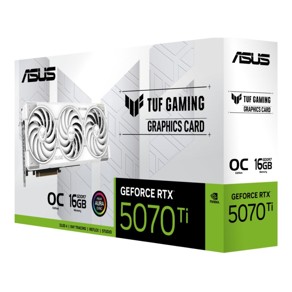 ASUS GeForce RTX 5070 Ti TUF GAMING 16GB OC White