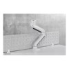 Neomounts NM-D775WHITEPLUS 10-49" Gas Spring Topfix 180°-Stop Desk Mount Single Monitor Arm - White