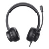 Trust HS-201 USB PC Wired On-Ear Stereo Headset - Black