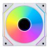 Lian Li UNI SL120 INF ARGB 120mm Fan - White Triple Pack with Controller