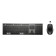 HP 725 Multi-Device Full-size Wireless Keyboard and Mouse Set - Black