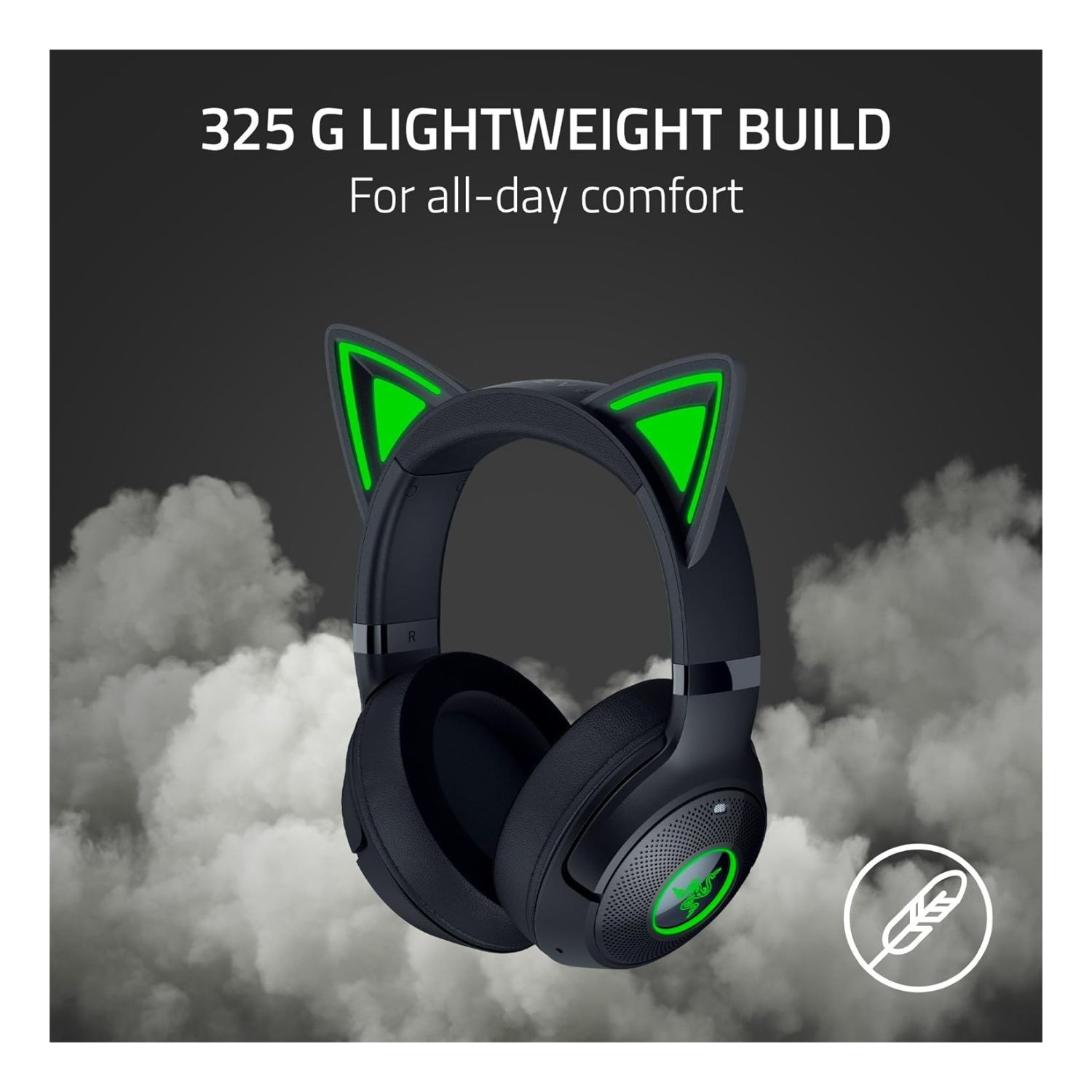 Razer Kraken Kitty V2 BT Wireless Gaming Headset- Black