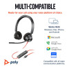 Poly Blackwire 3320 Stereo USB-C Headset