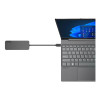 Lenovo USB-C to 4 Port USB-A Hub 5Gbps 100mm Connects USB Drivers Keyboard Mice Scanners External DVD Burners to USB-C Notebooks
