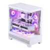 Phanteks XT View Mid Tower ATX Tempered Glass PC Case - White