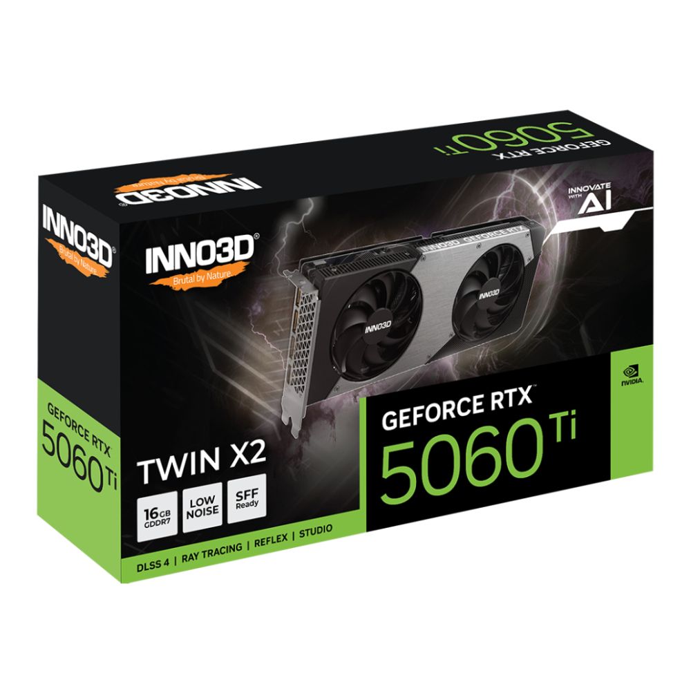 RTX 5060Ti TWIN X2 8GB OC White - N506T2-08D7X-193075W