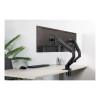 Neomounts FPMA-D650DBLACK 17-27" Coil Spring Full Motion Desk Mount Dual Monitor Arm - Black