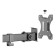 Neomounts FPMA-D550NOTEBOOK 10-32" Full Motion Desk Mount Single Monitor Arm with Laptop Holder - Black