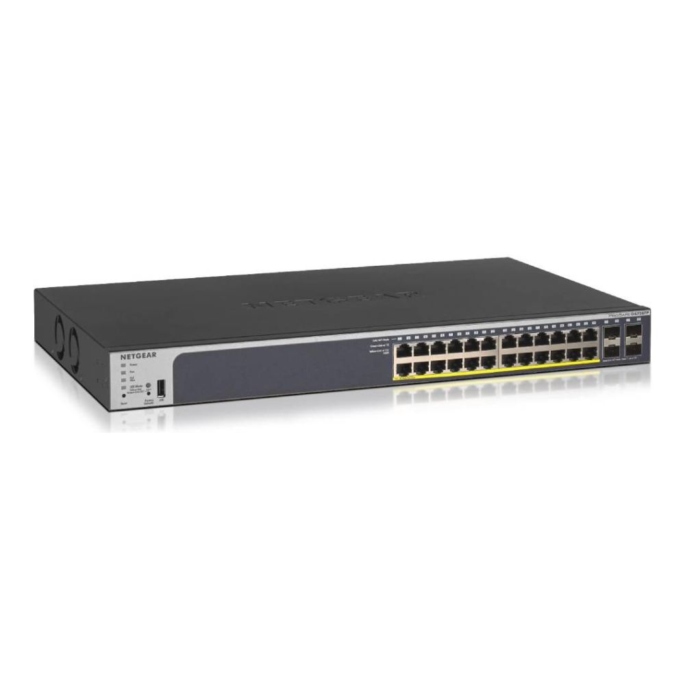Netgear GS728TP 24 Port Gigabit PoE+ 4x SFP Smart Managed Network Switch
