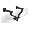 New Open Box - Dell Monitor Adjustable Dual Arm Mount Stand for 2 LCD displays 19"-34" Max Load 10 KG - Black