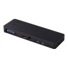 Refurbished - Fujitsu L100 USB Type-C Wired Port Replicator 2 Black