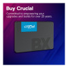 Crucial BX500 2TB 2.5" SATA 3.3 Solid State Drive (SSD) - Black