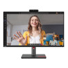 Rear view of Lenovo ThinkVision P32p-30 31.5" Monitor highlighting connectivity ports