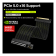 TRYX STRING PCIe 5.0 x16 Riser Cable Up to 128 GB/s Transfer Bandwidth 200mm Black