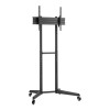 Neomounts FL50-540BL1 37-70" Height Adjustable Mobile Floor Stand TV Trolley Stand - Black