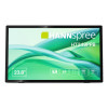HANNspree HT249PPB 23.8" Full HD ADS Smart Adjustable Stand 10-Point TouchScreen Monitor with Speakers