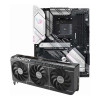 ASUS PRIME-RX9070XT-O16G 16GB OC Graphics Card + ROG STRIX B550-A GAMING Motherboard Bundle Pack