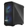 Fractal Design Torrent Compact RGB Black EATX Mid Tower case with high airflow design and light tint tempered glass side.
