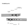 Refurbished - HP EliteBook 6 G1i 16 Intel Core Ultra 7 255U 16GB RAM 512GB SSD 16" Windows 11 Pro Laptop