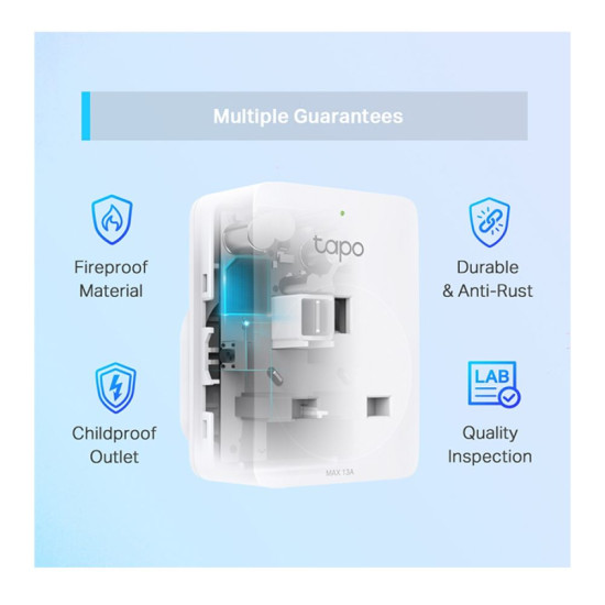 TP-LINK Tapo P110 mini Wi-Fi smart G-Type socket for remote control

