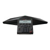 Poly Trio 8300 3.5" Monochrome LCD PoE-enabled IP Conference Phone with 3 Cardioid Microphones - Black