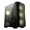 MSI MAG FORGE M120R AIRFLOW Tempered Glass Mini Tower ATX Gaming PC Case - Black