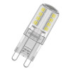 Osram LED Pin 30 300&#176; 2.6 Watt G9 Clear Cool White Lamp with retrofit pin base
