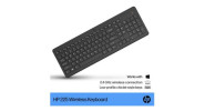 HP 225 Wireless QWERTY Keyboard - Black