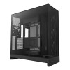 Refurbished - NZXT H9 Flow (2025) Tempered Glass Dual Chamber Mid Tower PC Case - Black