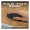 Logitech Pebble Mouse 2 M350s RF Wireless Bluetooth Optical 4000 DPI Travel Mouse - Graphite