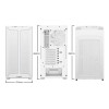 be quiet! Pure Base 501 DX Tempered Glass Mid Tower Gaming PC Case - White